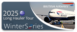 Given to those who have completed the Seasonal Series - Winter 2025 Long Hauler Tour featuring OneWorld partner, British Airways!