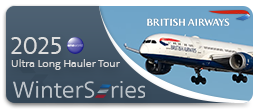 Given to those who have completed the Seasonal Series - Winter 2025 Ultra Long Hauler Tour featuring OneWorld partner, British Airways!