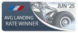 Given to the average landing rate challenge winner via the monthly competition posted on the forums and Discord! Given to the average landing rate challenge winner via the monthly competition posted on the forums and Discord!