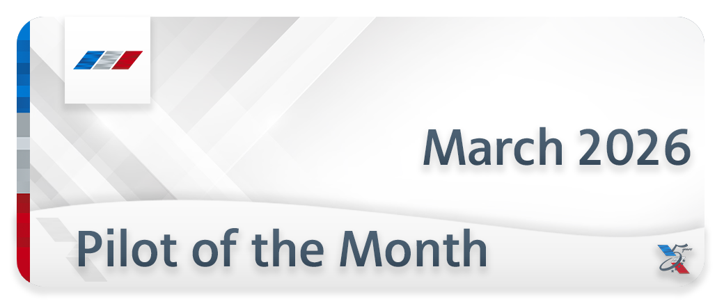 Given to the pilot of the month via the monthly competition posted on the forums and Discord!