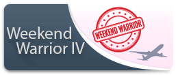 Given to pilots who show regular weekend activity by filing flights frequently on weekends (Minimum 40 weekend flights).